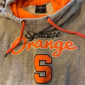 syracuse orange cowl neck hoodie